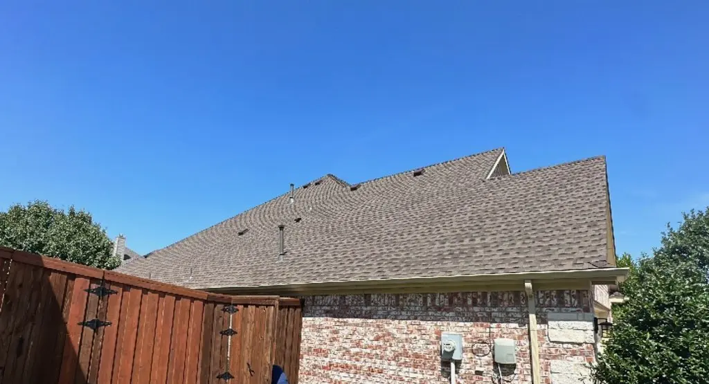 Completed roof replacement project in Ingleside